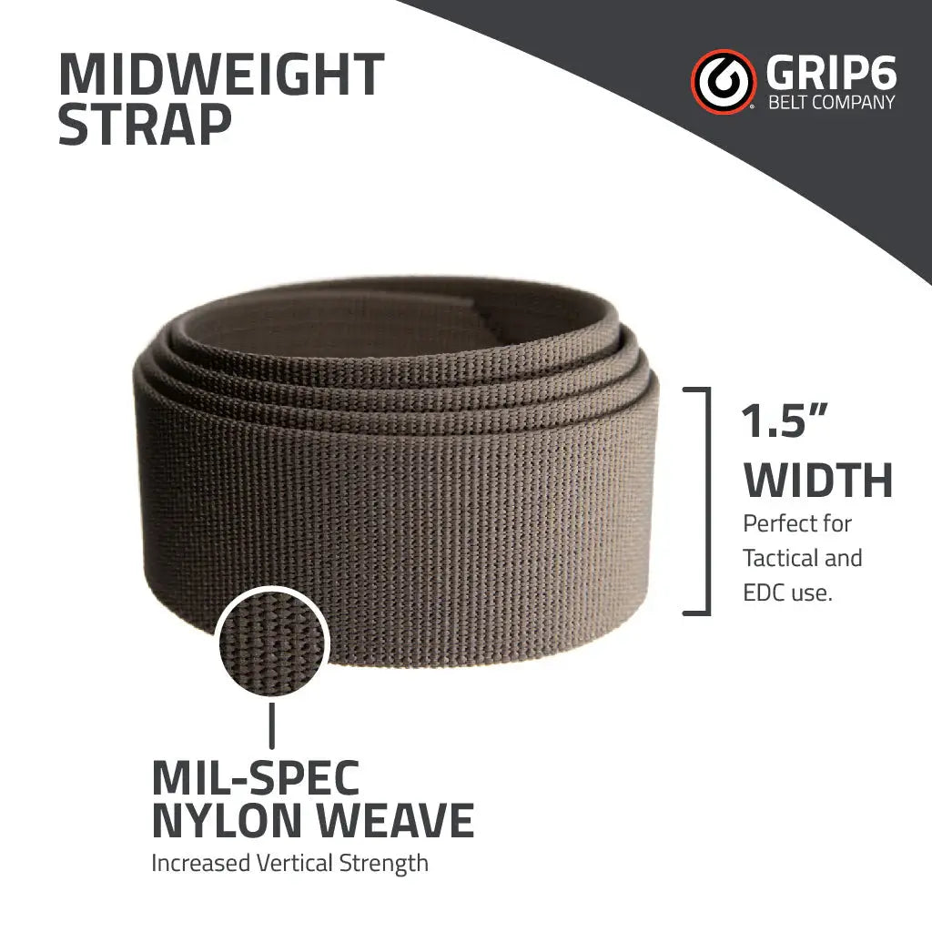 Buffalo Belt - GRIP6 - Flyclothing LLC