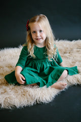 Spruce 3/4 Sleeve Pocket Twirl Dress - Mila & Rose ® - Flyclothing LLC