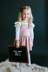 White L/S Flutter Sleeve Leotard - Mila & Rose ® - Flyclothing LLC
