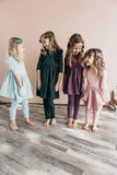 Sage 3/4 Sleeve Pocket Twirl Dress - Mila & Rose ®