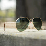 Gold / Aviator Green Mile Highs - Knockaround - Flyclothing LLC