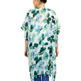 Fashionable Flower Printed Cover Up Kimono Poncho - Madeline Love - Flyclothing LLC