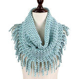 Mini Tube Fringe Scarf - Madeline Love - Flyclothing LLC