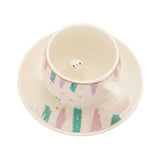 Lovely Message Cute Bunny Ceramic Mug Cup and Saucer Set - Madeline Love - Flyclothing LLC