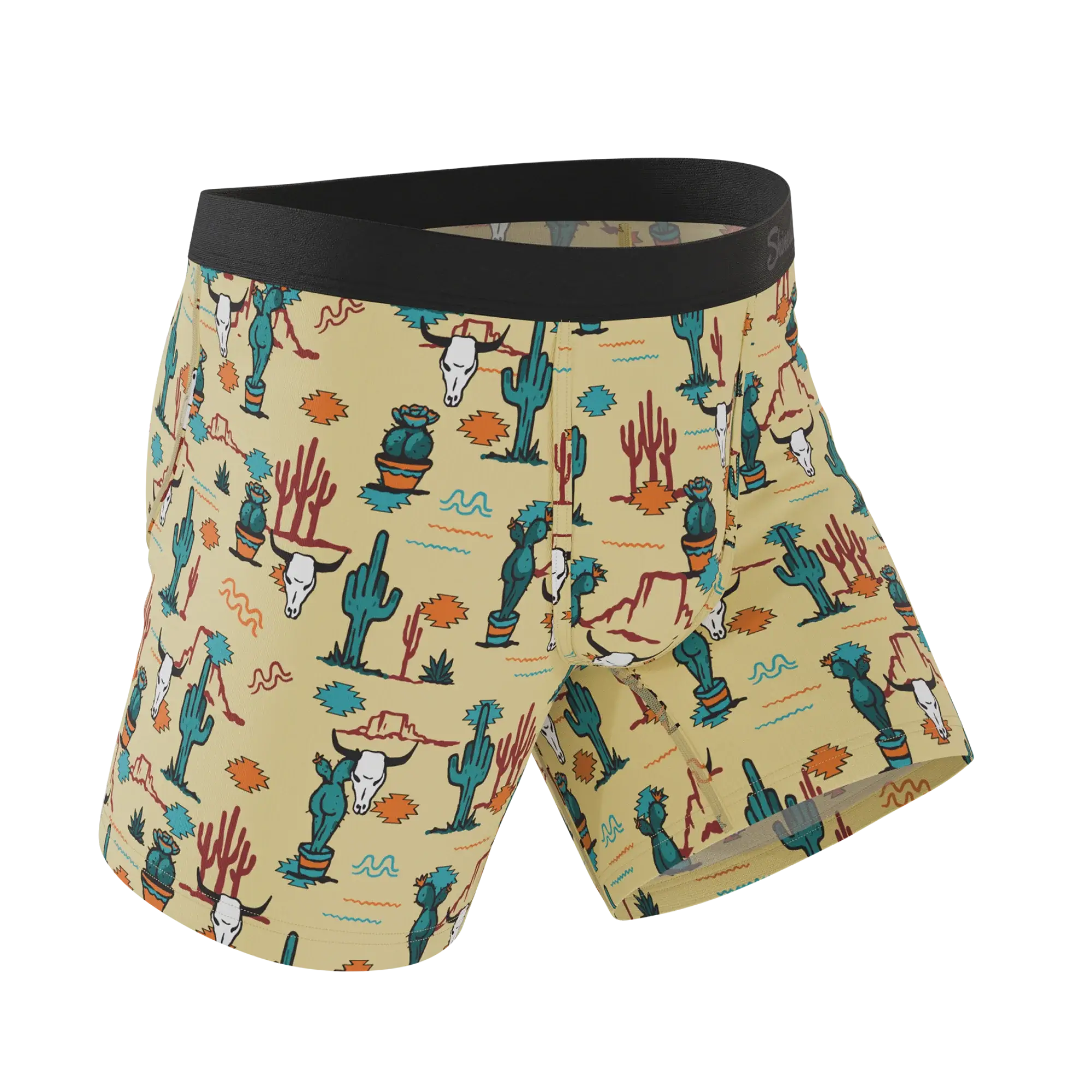 The Mirage | Western Cactus Ball Hammock® Pouch Underwear - Shinesty - Flyclothing LLC