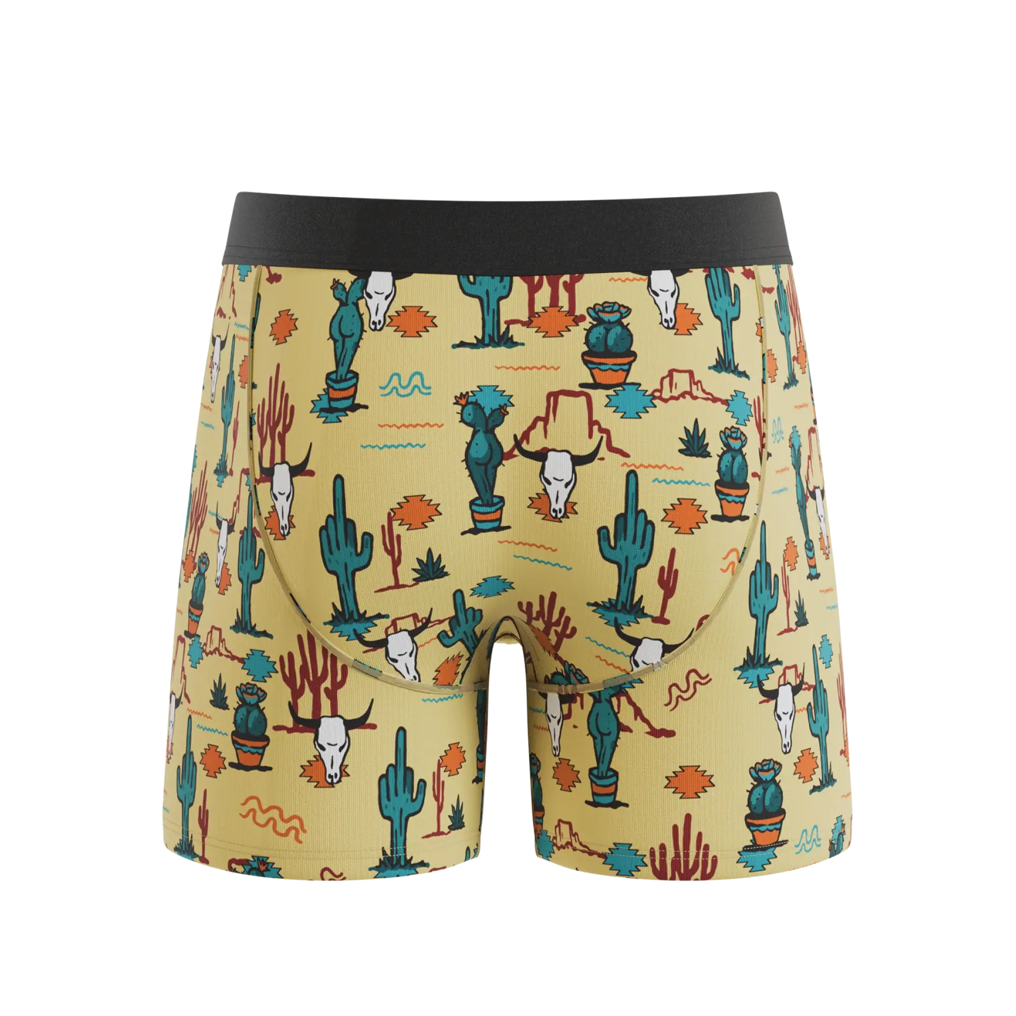 The Mirage | Western Cactus Ball Hammock® Pouch Underwear With Fly - Shinesty - Flyclothing LLC