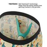 The Mirage | Western Cactus Long Leg Ball Hammock® Pouch Underwear With Fly - Shinesty - Flyclothing LLC