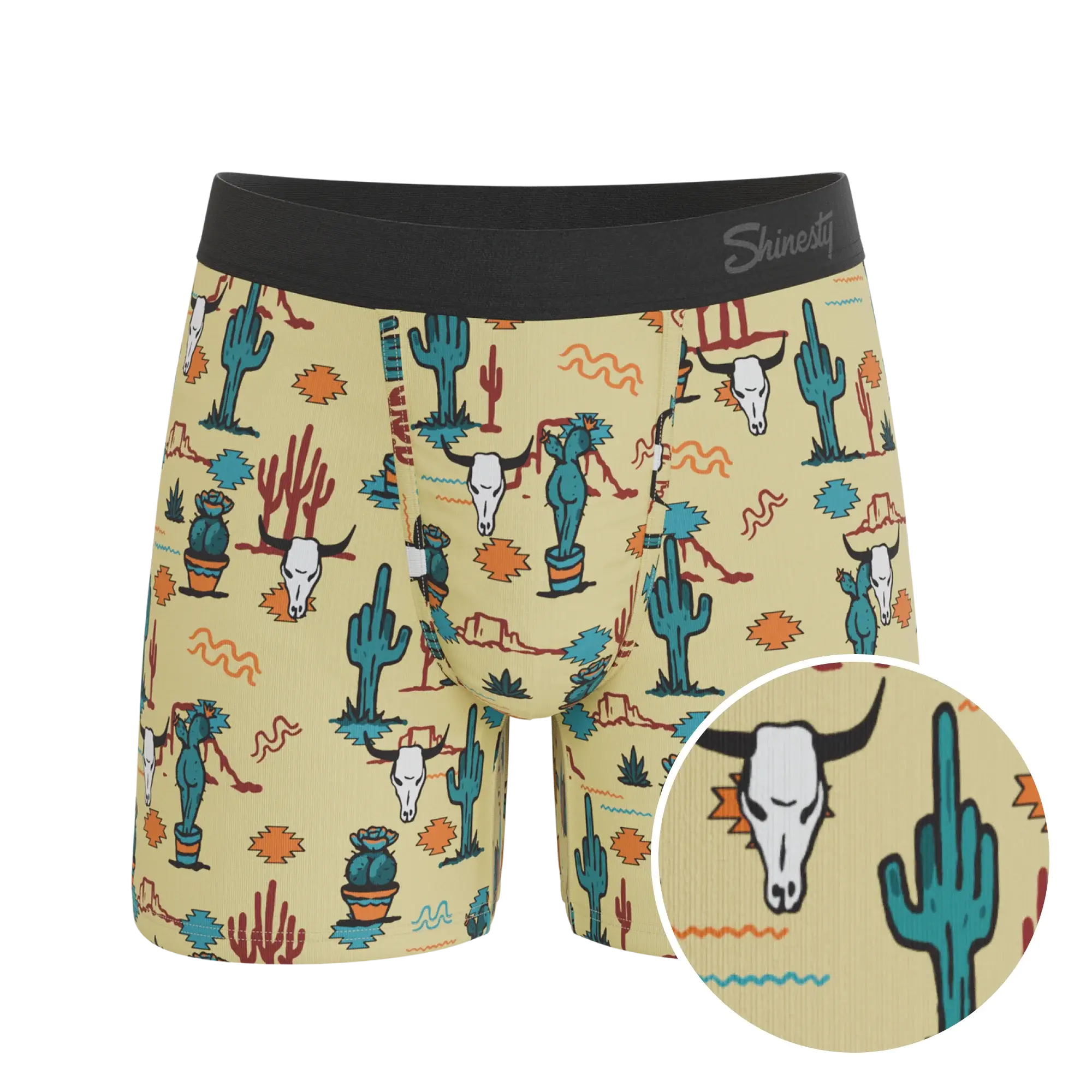 The Mirage | Western Cactus Ball Hammock® Pouch Underwear - Shinesty - Flyclothing LLC