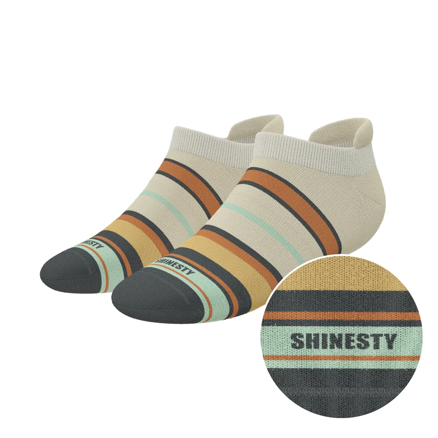 The Mirage | Cactus Heel Hammock™ Ankle Socks - Shinesty - Flyclothing LLC