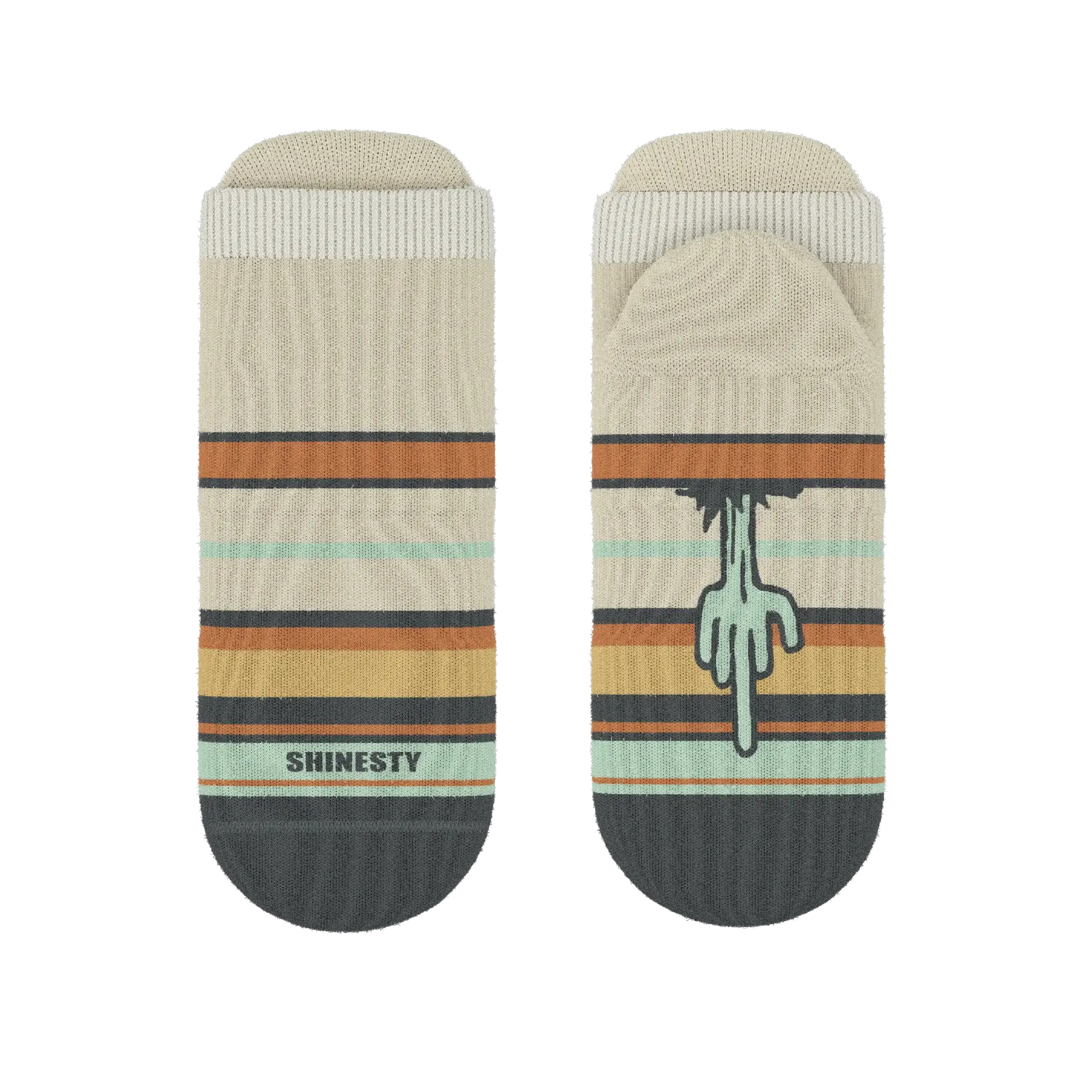 The Mirage | Cactus Heel Hammock™ Ankle Socks - Shinesty - Flyclothing LLC