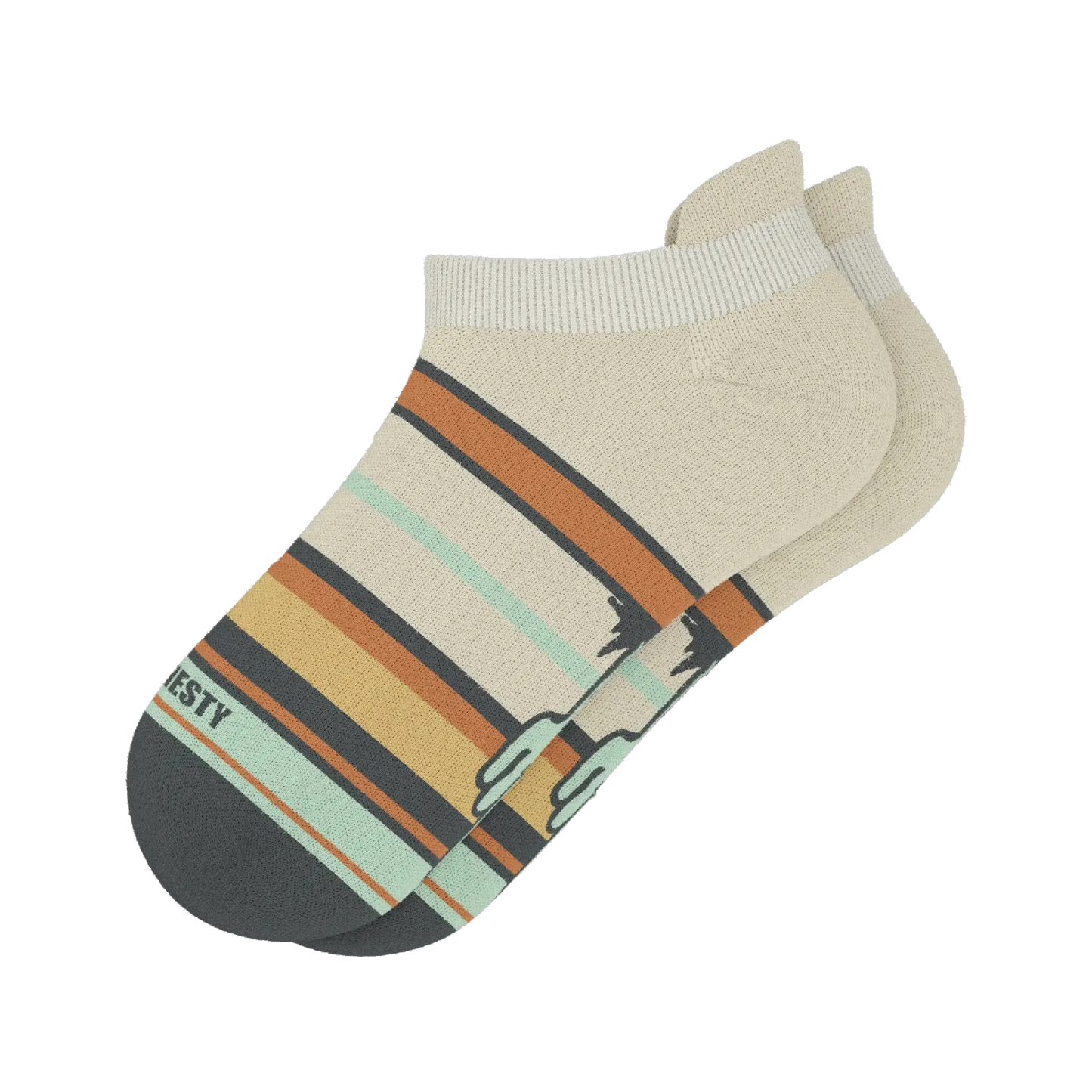 The Mirage | Cactus Heel Hammock™ Ankle Socks - Shinesty - Flyclothing LLC