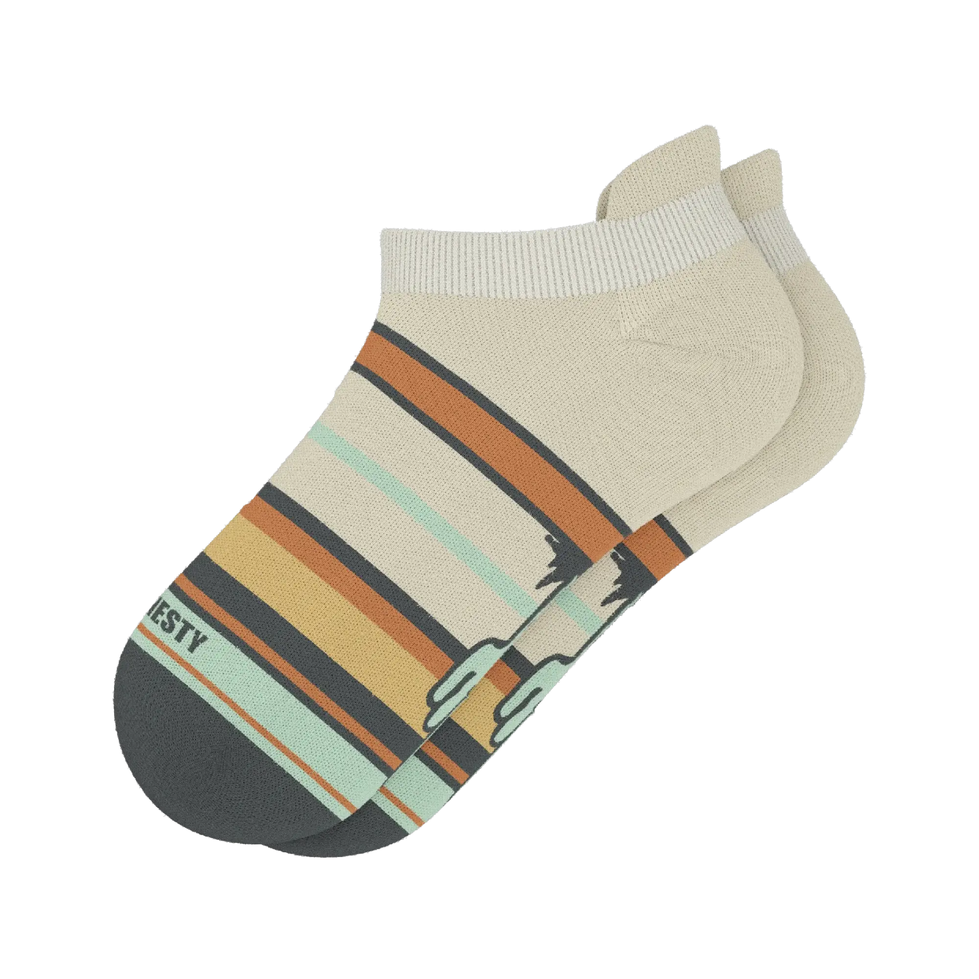 The Mirage | Cactus Heel Hammock™ Ankle Socks - Shinesty - Flyclothing LLC