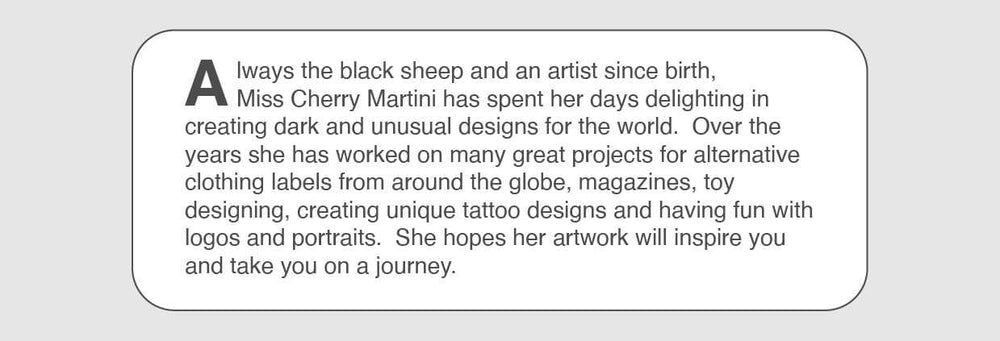 Black Market Art Company Lil Sally & Stretched Canvas Coffin Print - Black Market Art Company - Flyclothing LLC