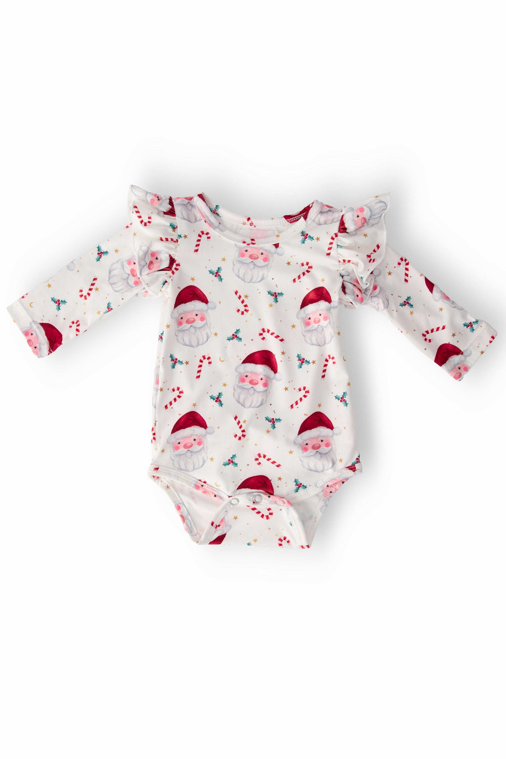 Mistletoe Magic L/S Flutter Bodysuit - Mila & Rose ® - Flyclothing LLC