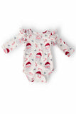 Mistletoe Magic L/S Flutter Bodysuit - Mila & Rose ® - Flyclothing LLC