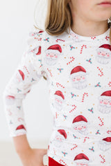 Mistletoe Magic L/S Ruffle Tee - Mila & Rose ® - Flyclothing LLC