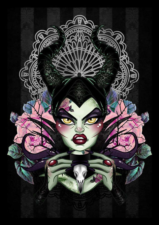 Black Market Art Company Mistress of Vengeance Print - Black Market Art Company - Flyclothing LLC