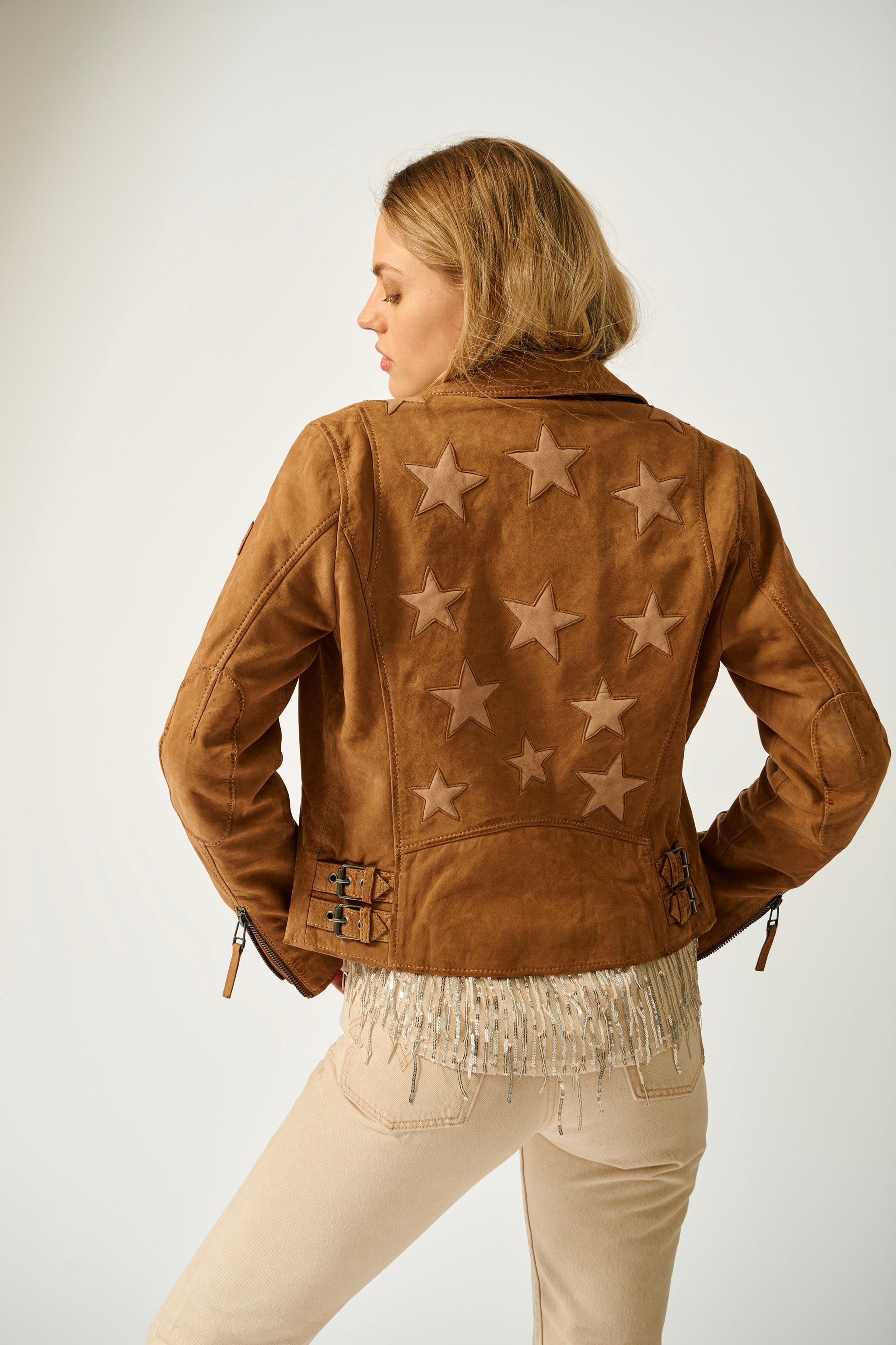 Misty RF Leather Jacket