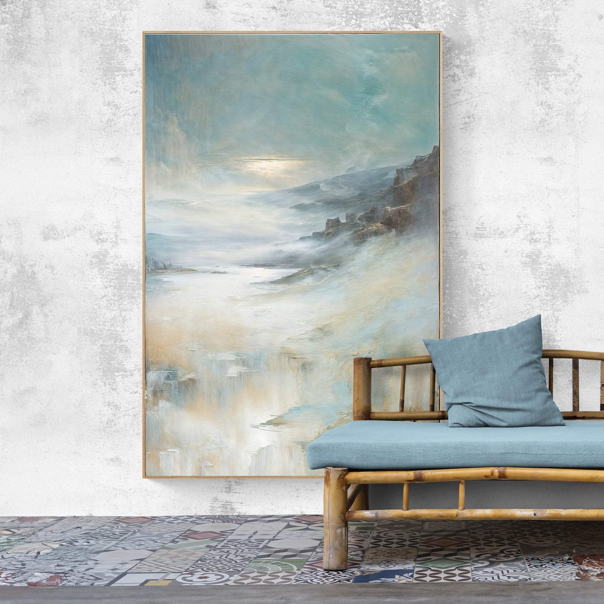 Canvas Print: "Misty Realm" - Tailored Canvases - Flyclothing LLC
