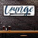 Enjoy Relax Laugh Lounge Sign - Tailored Canvases - Flyclothing LLC