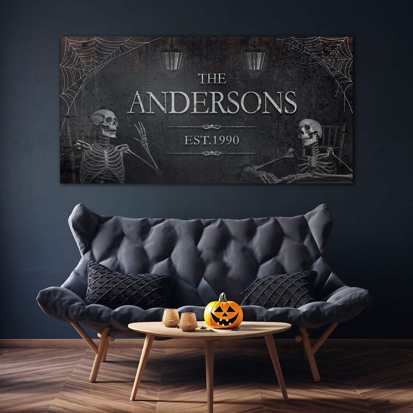 Personalized Gothic Sign VI - Tailored Canvases - Flyclothing LLC