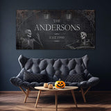 Personalized Gothic Sign VI - Tailored Canvases - Flyclothing LLC