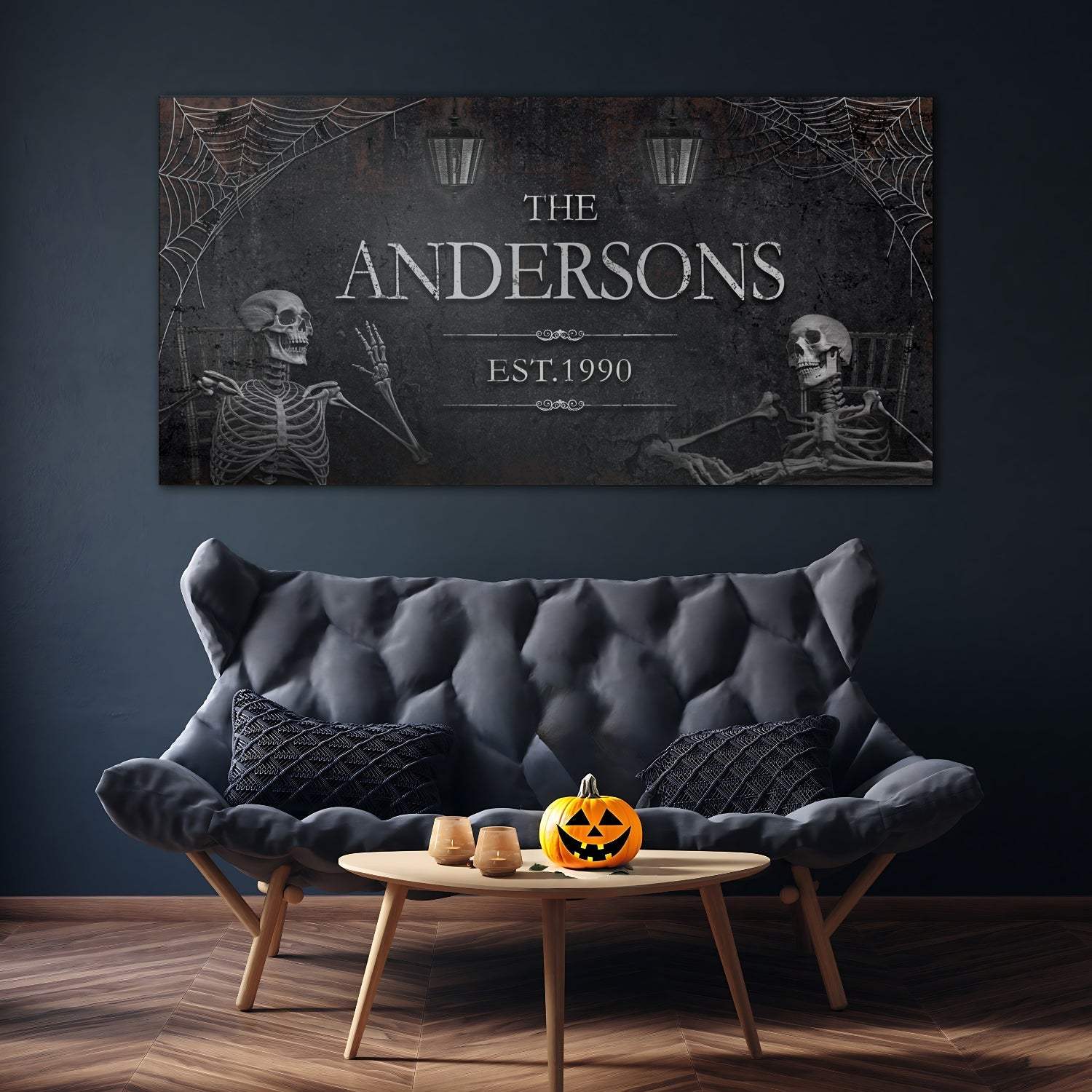 Personalized Gothic Sign VI - Tailored Canvases - Flyclothing LLC
