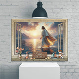 Come Walk With Me Faith Sign II - Tailored Canvases - Flyclothing LLC