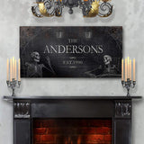 Personalized Gothic Sign VI - Tailored Canvases - Flyclothing LLC