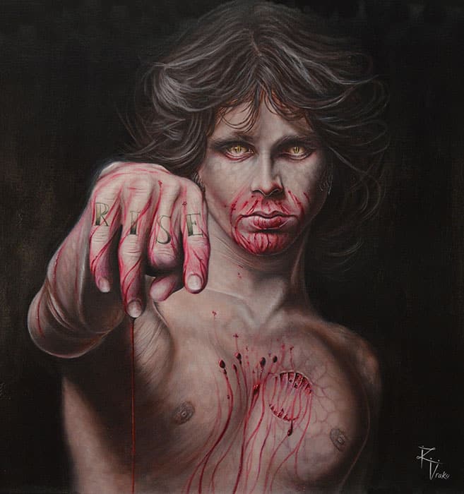 Black Market Art Company Mojo Risin Print