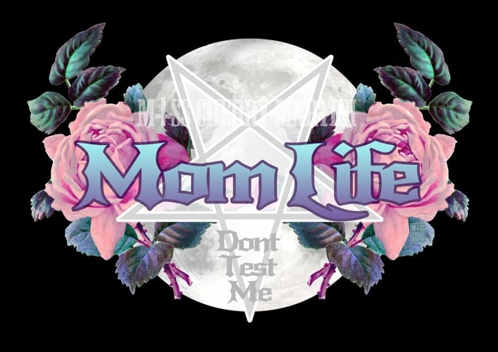 Black Market Art Company Mom Life Print