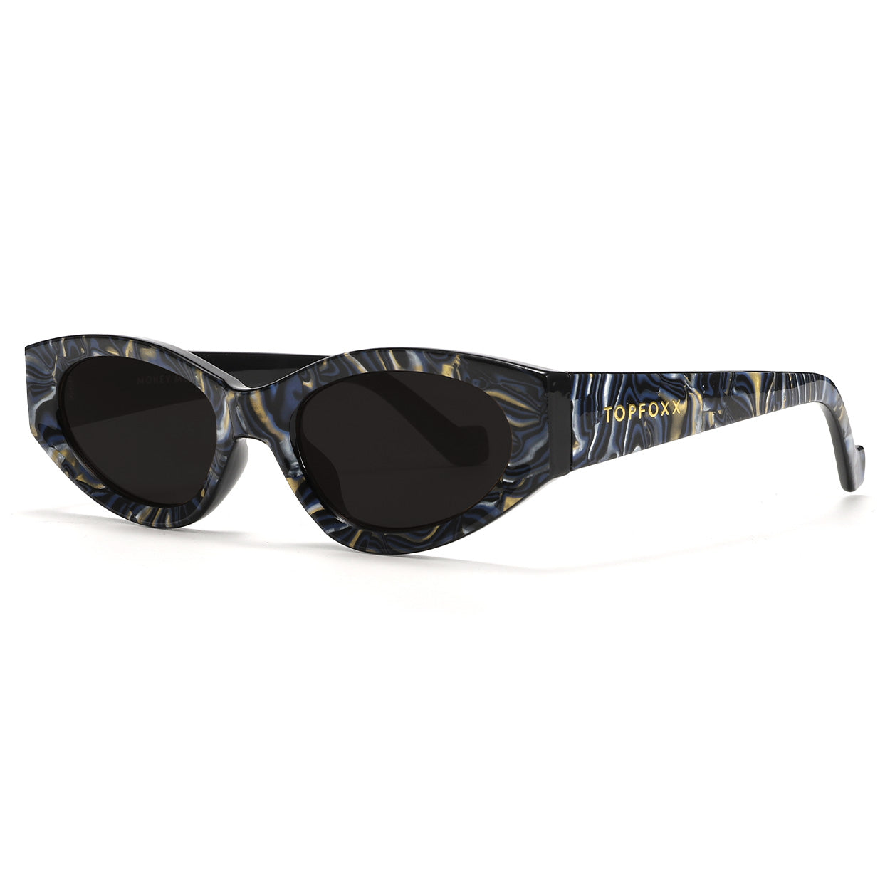 Kat x Money Moves - Dark Blue - TopFoxx - Flyclothing LLC