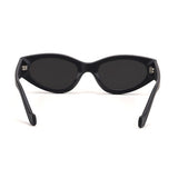 Kat x Money Moves - Black Cateye Sunglasses - TopFoxx - Flyclothing LLC