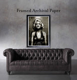 Black Market Art Company Monroe Mugshot Print