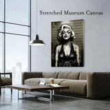 Black Market Art Company Monroe Mugshot Print - Black Market Art Company - Flyclothing LLC