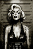 Black Market Art Company Monroe Mugshot Print