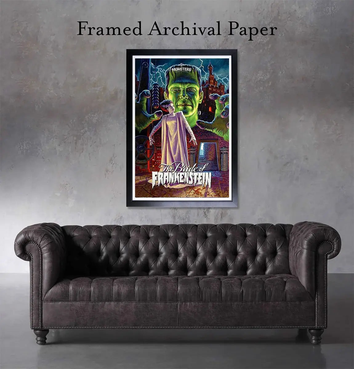 Black Market Art Company Monster Couple Print - Black Market Art Company - Flyclothing LLC