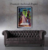 Black Market Art Company Monster Couple Print