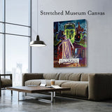 Black Market Art Company Monster Couple Print
