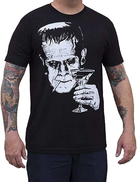 Black Market Art Company Monster Martini Men's T-Shirt - Black Market Art Company - Flyclothing LLC