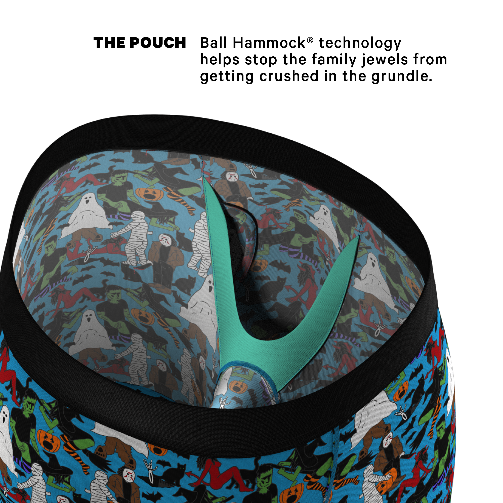 The Monster Smash | Ball Hammock® Boxer - Long Leg