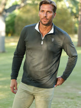Monterey Performance Quarter Zip - White Water Life - Flyclothing LLC