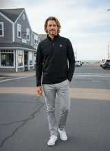 Montauk Quarter Zip Midweight Comfort - White Water Life - Flyclothing LLC