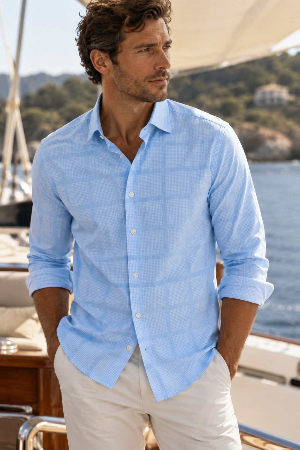 Montauk Long Sleeve Sports Shirt - Buki - Flyclothing LLC
