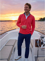 Montauk Quarter Zip Midweight Comfort - White Water Life - Flyclothing LLC