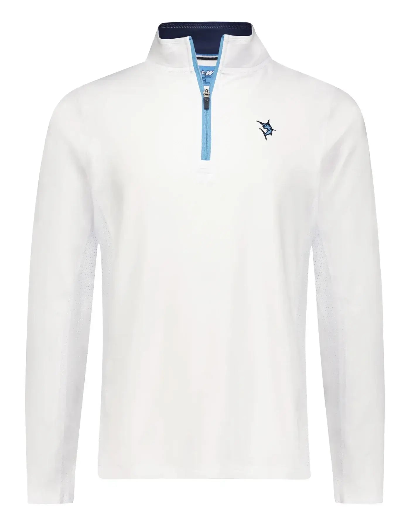 Montauk Quarter Zip Midweight Comfort - White Water Life - Flyclothing LLC