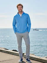 Montauk Quarter Zip Midweight Comfort - White Water Life - Flyclothing LLC