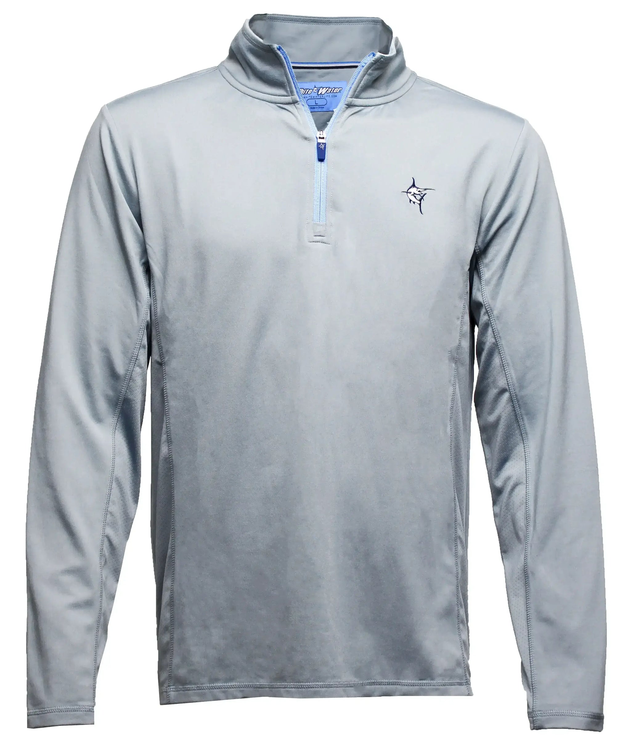 Montauk Quarter Zip Midweight Comfort - White Water Life - Flyclothing LLC