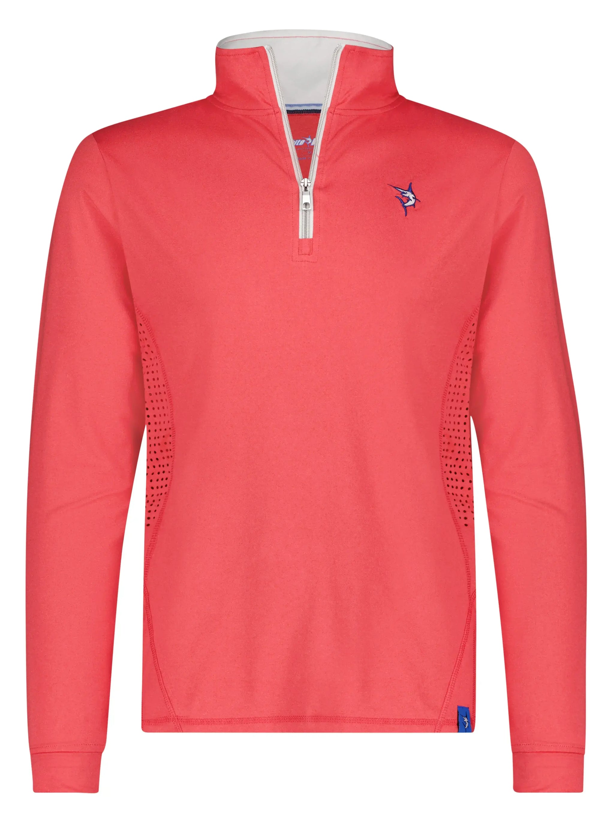 Monterey Performance Quarter Zip - White Water Life - Flyclothing LLC