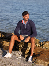 Monterey Performance Quarter Zip - White Water Life - Flyclothing LLC